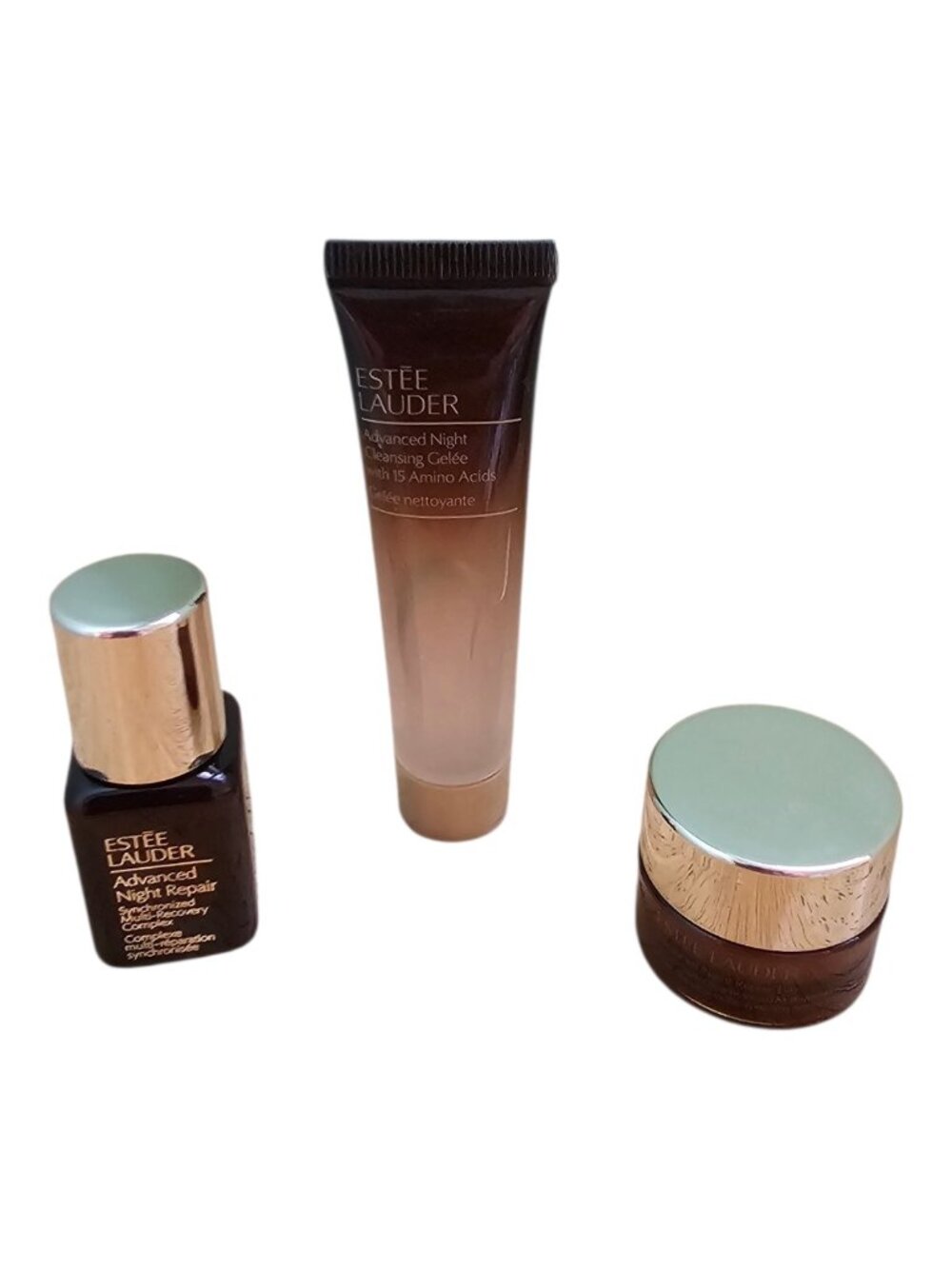 Estee Lauder 3 piece set Advanced night repair eye cleanser